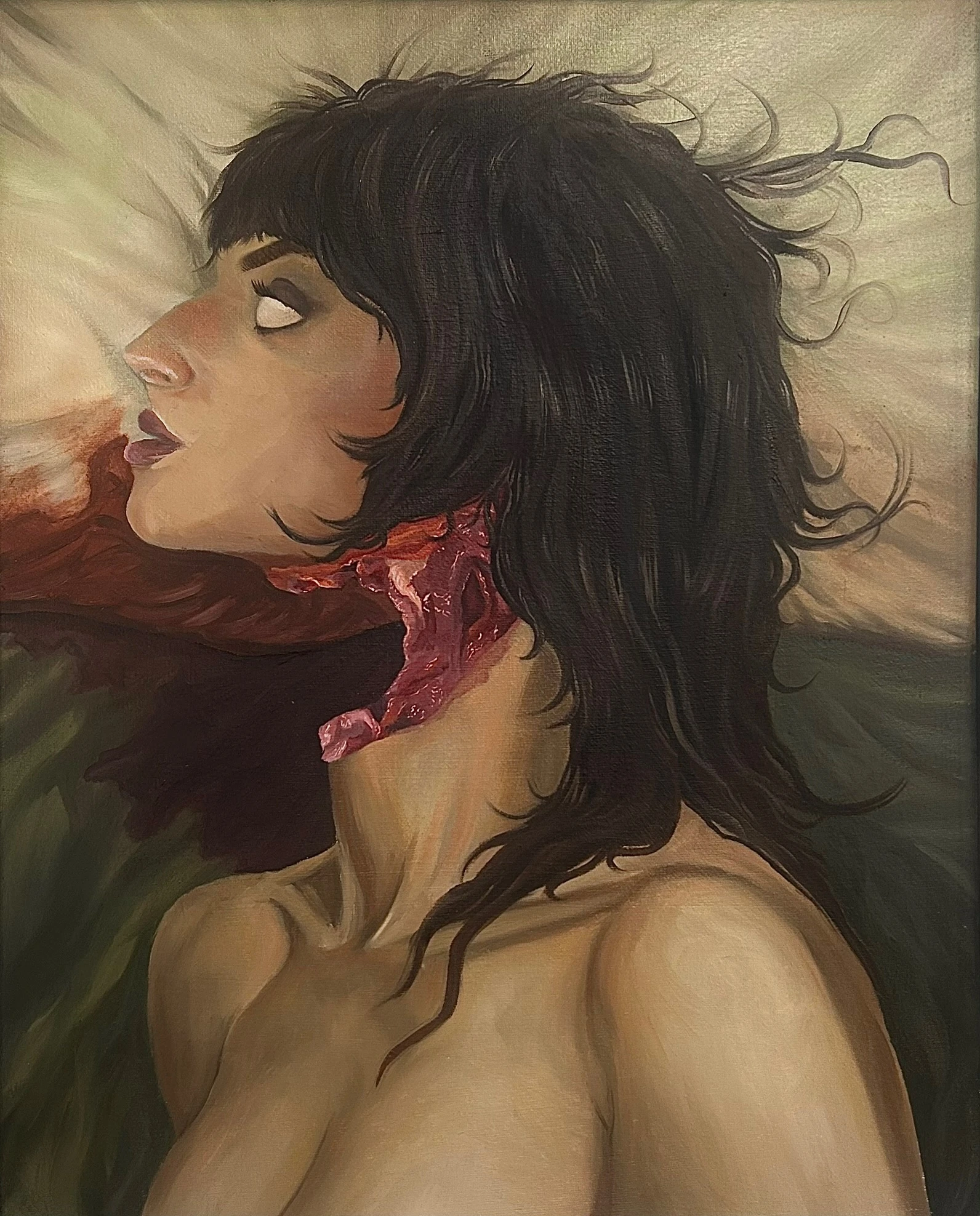 Blood Neck Portrait